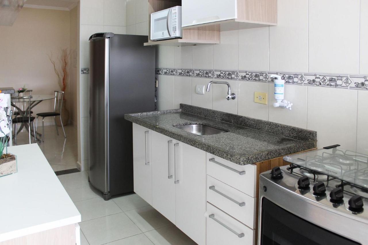 A011 - Apto Com Churrasqueira E 2 Vagas De Garagem Praia Grande  Esterno foto